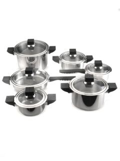 Jupiter Glass Cover Cookware Set (12 PC) by BergHOFF