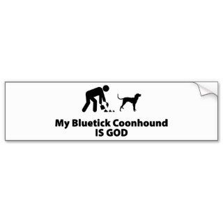 Bluetick Coonhound Bumper Stickers
