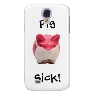 Pink Pig Sick Logo Samsung Galaxy S4 Cover