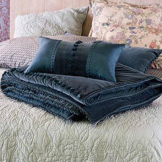 isadora teal comforter throw by bianca lorenne fine linens