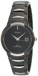 Pulsar Men's PXH627 Dress Black Ion Finish Watch at  Men's Watch store.