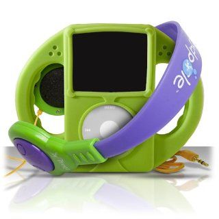 Tadpole with Headphones   Green  Players & Accessories