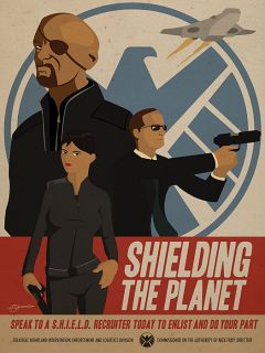 Marvel Comics Avengers Propaganda Poster Set
