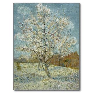 Pink Peach Tree by Vincent Van Gogh Post Cards