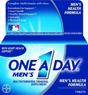 One A Day Men's Multivitamin, 60 Count (Pack of 2) Health & Personal Care
