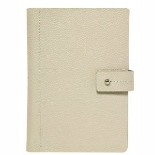 World of Journals Nappa Leather Journal, 8.5 x 12.625 Inches, Bisque (35844)  Hardcover Executive Notebooks 