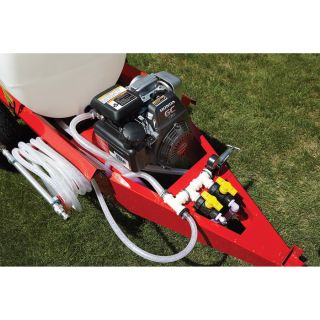 NorthStar Tow-Behind Sprayer — 55 Gallon, 7 GPM, 160cc Honda GC160 Engine  Broadcast   Spot Sprayers
