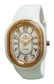 Oniss Paris Women's ON626 LRG WHT Meduse Collection White Ceramic Watch at  Women's Watch store.
