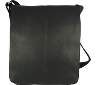 David King Leather 145 Small Vertical Messenger Bag