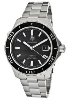 Tag Heuer WAK2110.BA0830  Watches,Mens Aquaracer Automatic Black Dial Stainless Steel, Casual Tag Heuer Automatic Watches