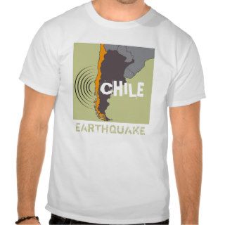Chile Earthquake Tshirts