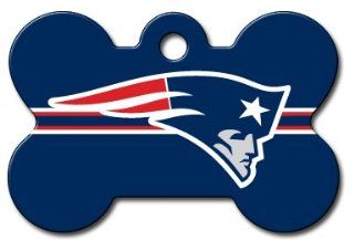 New England Patriots Dog Tag  Pet Leash Collar And Harness Supplies 