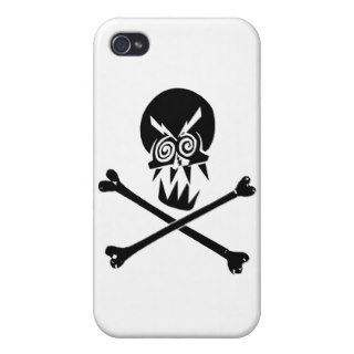 Heavy Metal Skull iPhone 4/4S Cover