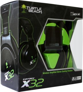 Turtle Beach X32 Xbox 360 Wireless Headset      Games Accessories