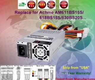 ** Genuine**ACTIVE PFC 250W FLEX ATX Power Supply Support/Replace/Upgrade for Achme AM611BS15S/618BS15S/630BS20S Computers & Accessories