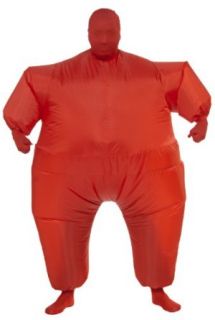 Rubie's Costume Inflatable Full Body Suit Costume, Red, One Size Adult Sized Costumes Clothing