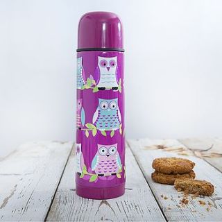 hetty hoot owl flask by the flask company