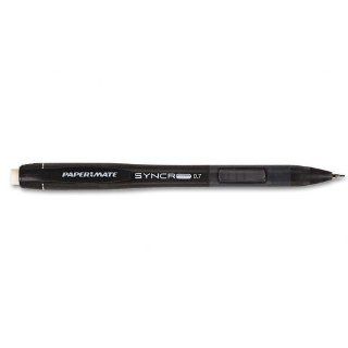 6 Papermate Syncro Black 0.7Mm Mechanical Pencils 25603  Papermate Syncro 