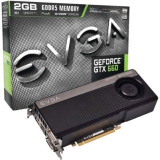 2QM4497   EVGA GeForce GTX 660 Graphic Card   993 MHz Core   2 GB GDDR5 SDRAM   PCI Express 3.0 x16 Computers & Accessories