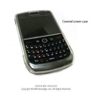 T Mobile BlackBerry Curve 8900 JAVOClearCase   The Hard Low Profile Covered Display Case Cell Phones & Accessories