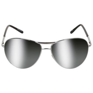 Tokyo Aviator Sunglasses   Silver/Mirror      Mens Accessories