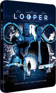 Looper   Limited Edition Steelbook      Blu ray
