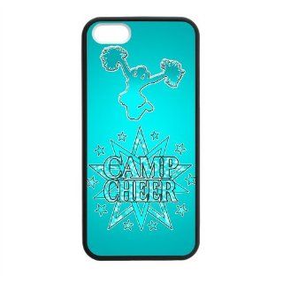 Fashion Funny Star Cheerleading Apple Iphone 5S/5 Case Cover TPU Laser Technology Blue Cell Phones & Accessories
