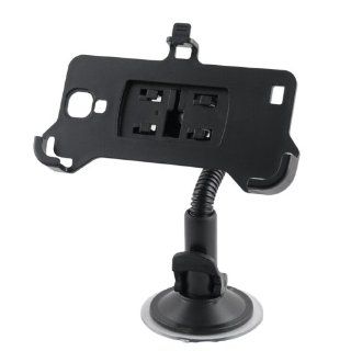 Apollo23   360 Degree Adjustable Car Windshield Mount Holder Cradle for Samsung Galaxy S4 i9500, Black Cell Phones & Accessories