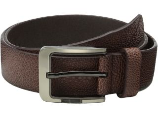 Stacy Adams 38mm Large Pebble Grain Leather Brown