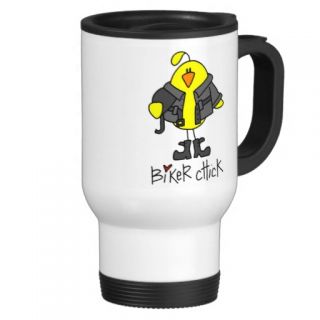 Biker Chick Coffee Mugs