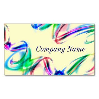 Color Swirls Business Cards
