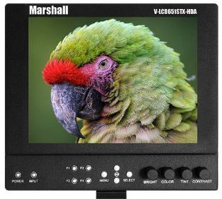 Marshall V LCD651STX HDMI SL 6.5" Lightweight High Resolution Super Transflective Portable Field / Camera Top Monitor With Composite, YPbPr and HDMI Connection, (With SONY L Battery Mount) Includes FREE 10" Articulating Monitor Arm ($99.95 Value)