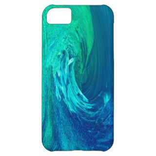 ocean wave blue iphone5 case original art iPhone 5C case