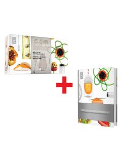 Cuisine R Evolution Kit & Molecular Gastronomy Book by Molecule R
