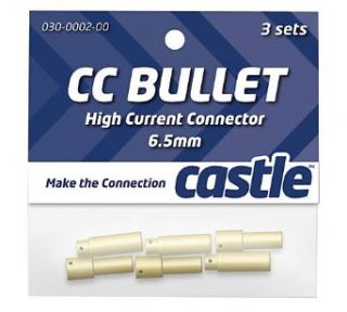 Castle Creations CCBUL653 6.5mm Bullet Connectors Toys & Games