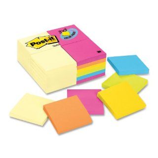 3M 654 CYP 24VA Post it Notes, 3 x 3, Canary Yellow, Aquatic, Ultra, 100 Sheet (24 Pack)  Sticky Note Pads 