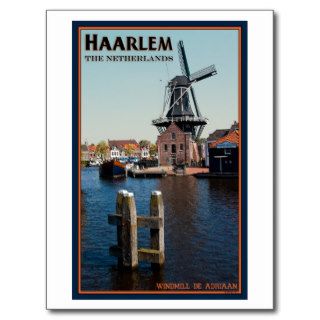 Haarlem   Adriaan Windmill Post Cards