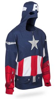 Captain America Costume Hoodie