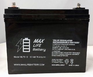 12V 75Ah Freerider FR510GDX, Rascal 655 710 PC Scooter Power Chair Battery Electronics