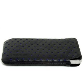 Knomo Blue Perforated Leather iPhone 4 Slim Case      Electronics