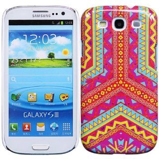 Bfun Hot Pink Art Collection Hard Case Cover for Samsung Galaxy S3 i9300 Cell Phones & Accessories