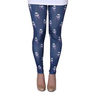 3D TARDIS Leggings