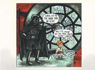 Darth Vader and Son Postcards