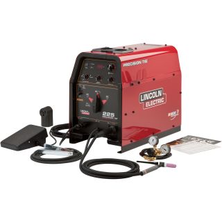 Lincoln Electric Precision TIG 225 230V AC/DC TIG Welder featuring Micro-Start II Technology Ready-Pak  — 230 Amp AC Output/230 Amp DC Output, Model# K2535-1  Tig Welders
