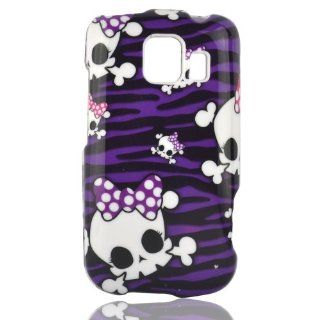 Talon Phone Case for LG VS660 Vortex   Baby Skull #1   Verizon   1 Pack   Retail Packaging   Purple Cell Phones & Accessories