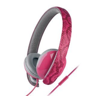 Urban Beatz Python Headphones with Mic   Pink (UB HM100 652) Electronics