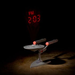 Star Trek Enterprise Projection Alarm Clock