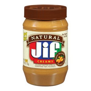 Jif Natural Peanut Butter 40 oz