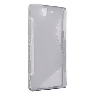 EarlyBirdSavings Gray S Line TPU Gel Soft Case Cover Skin For Sony Xperia C660X C6603 Yuga Cell Phones & Accessories