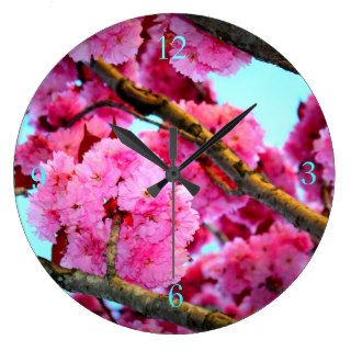 “Spring inspiration by Montreux city " Wall Clock